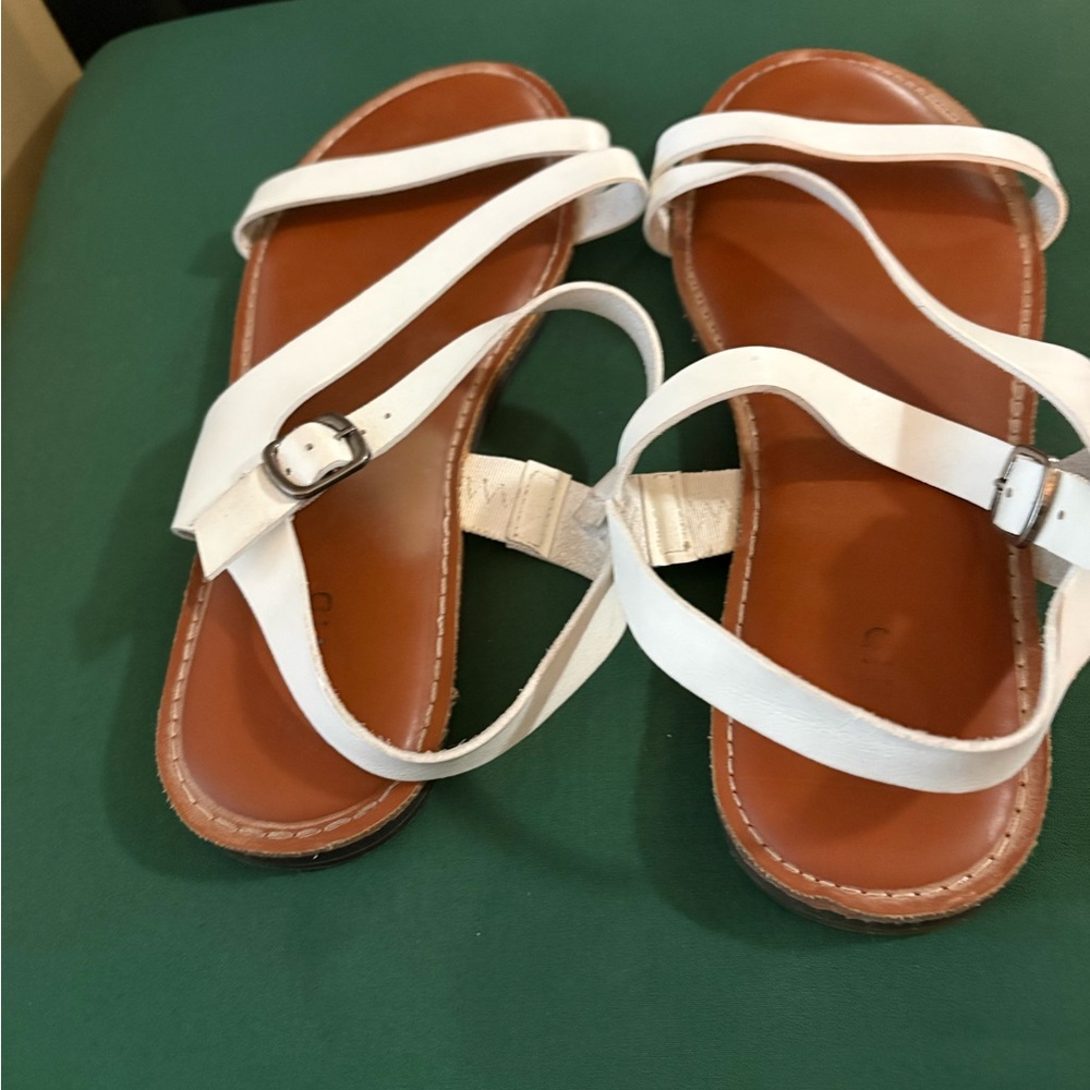 Torrid White Strappy Sandals